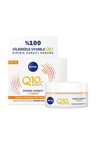 NIVEA Q10 Plus C - 50ml Anti-Wrinkle and Energy Day Care Cream