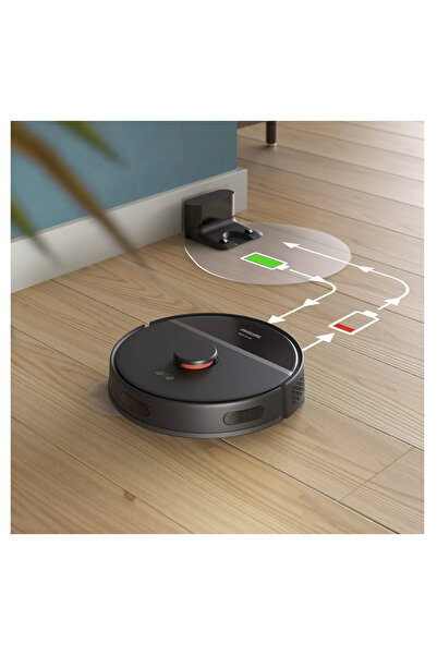 Philips 3000 Serisi Aqua Islak ve Kuru Robot Süpürge Siyah