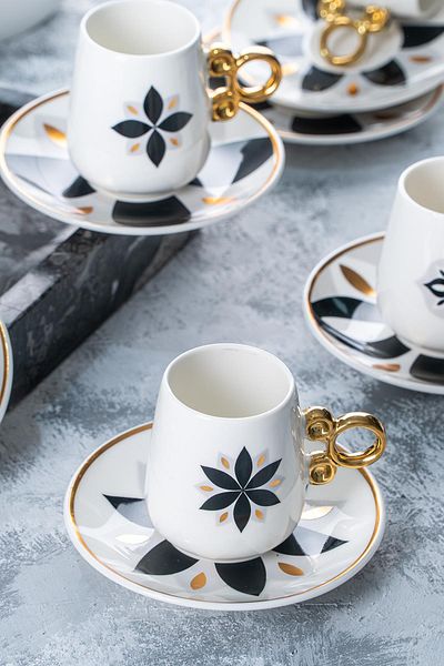ACAR Maison Set of 6 Coffee Cups - 90 ml