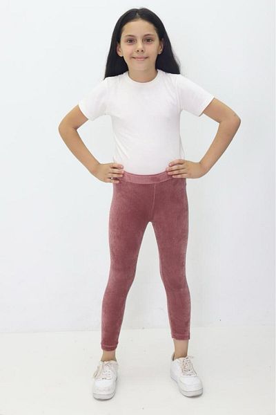 CANBİX Colanți din catifea Lycra pentru fete (se recomandă să cumpărați o mărime mai mare)