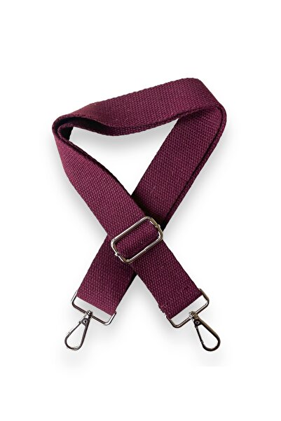 alfa tasarım atölyesi Umeraș pentru geantă din bumbac cu accesorii de culoare argintie de calitate (120 cm)