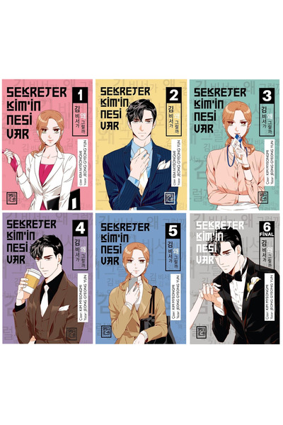 Alfa Yayınları Sekreter Kimin Nesi Var 1-2-3-4-5-6. Ciltler Webtoon Seti