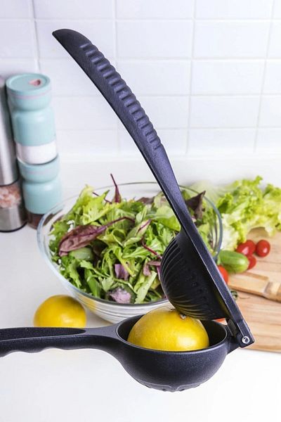 MorPort Cast Iron Lemon Squeezer Orange Lemon Citrus Squeezer Cast Iron