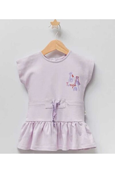Esterella kız bebek fırfırlı elbise/eteği büzgülü bebek elbise