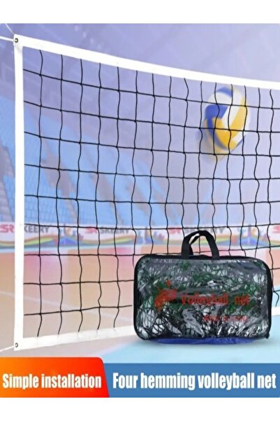 Clifton Voleybol Filesi Telli Voleybol Ağı 4 Taraf Bantlı 2mm-15x15cm Göz