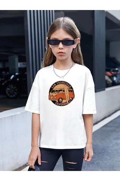 BENROMA 1 produs pentru achiziții de 6 și peste este un cadou Tricou pentru copii cu imprimeu San Francisco unisex
