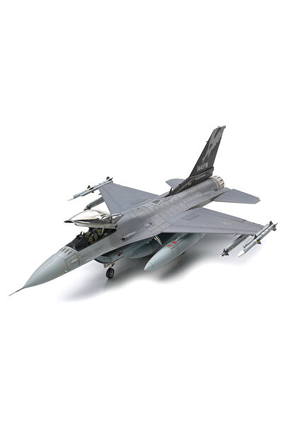 TAMIYA 1/48 F-16C Block 25/32 Fighting Falcon Plastik Uçak Maket Kiti, Demonte Hobi Seti