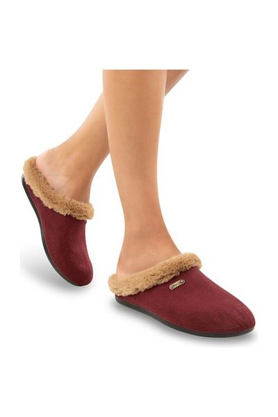 Muya Beige Anatomical Sole Women's House Slippers - 38