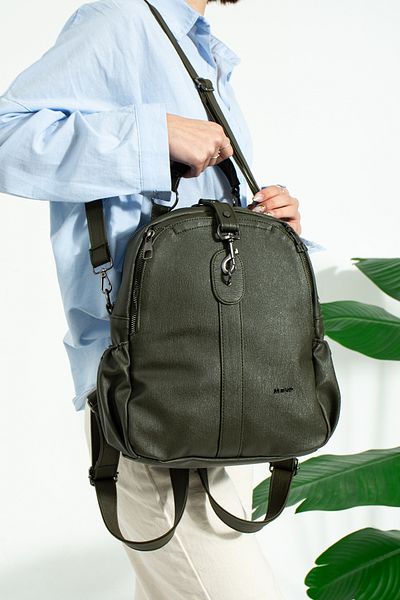 YOGII Μοντέλο Barletta Unisex σακίδιο πλάτης και τσάντα ώμου Αδιάβροχο δέρμα πλυσίματος Πέντε διαφορετικές επιλογές χρωμάτων