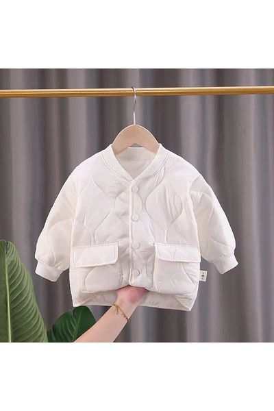 Eybabykids haină unisex pentru copii cu model matlasat