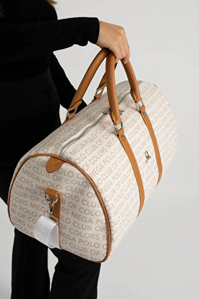 MEGA ÇANTA MEGA POLO Unısex Hostes Valiz Seyahat Tatil Spor Hastane El Ve Omuz Çantası Spor çanta