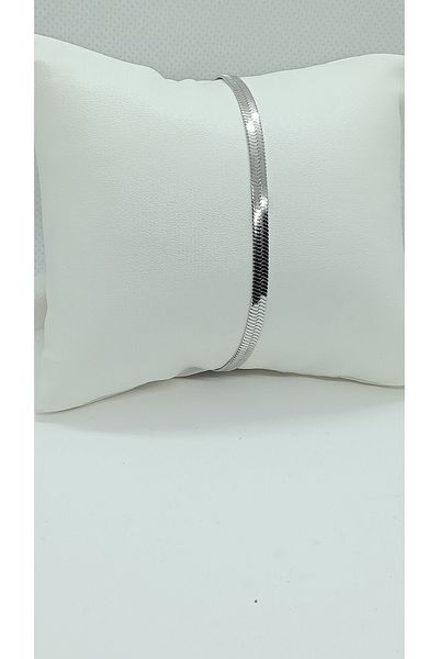 Elasya Jewels ITALIAN CRUSH STEEL BRACELET SILVER COLOR