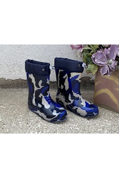 E Kandiş ÇOCUK KIŞLIK SU GEÇİRMEZ YAGMUR ÇİZMESİ BOTU