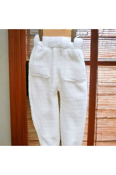 BEBEĞİME ÇORAP Plush Welsoft Children's Pants / Baby Pants