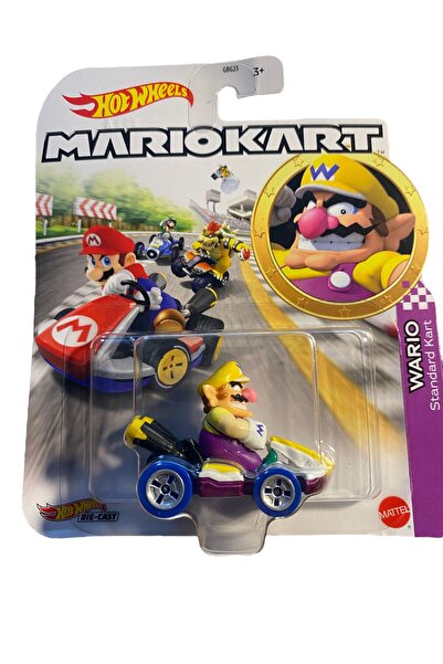HOT WHEELS MARIOKART WARIO STANDART KART DIE-CAST GBG25