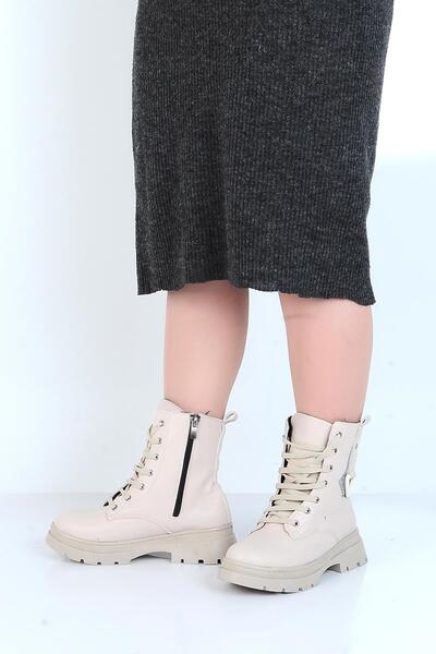 Ayakcenter 23-8017 Γυναικείες Flat Μπότες