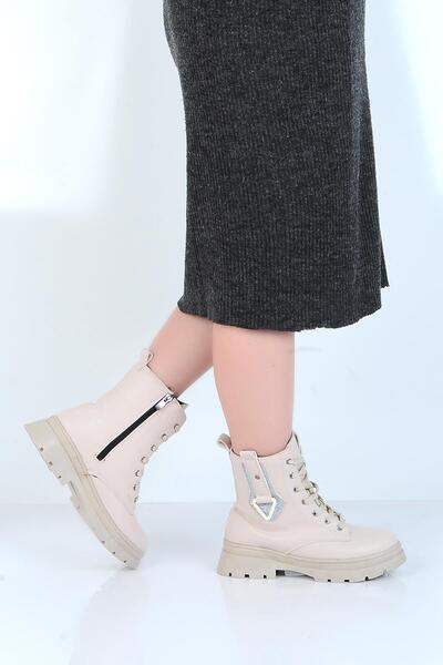 Ayakcenter 23-8017 Γυναικείες Flat Μπότες