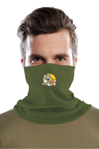 herotasarım Căciulă cu guler din lână Tom și Jerry - BLL4542