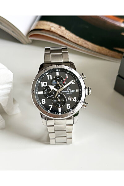 Daniel Klein Gümüş Renk Erkek Kol Saati