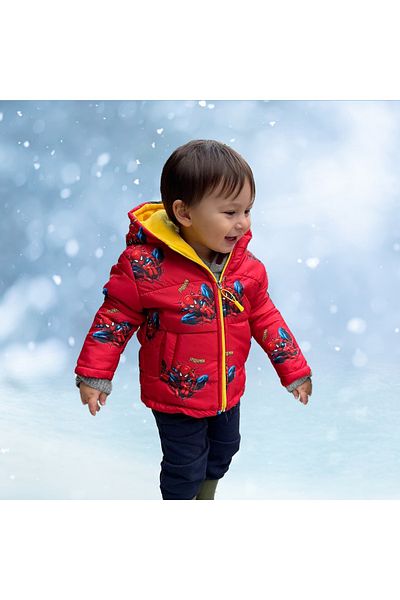 Kids on sale spiderman coat