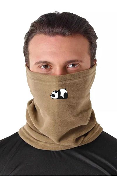 herotasarım Panda Fleece Neck Collar Beanie - Bll4468