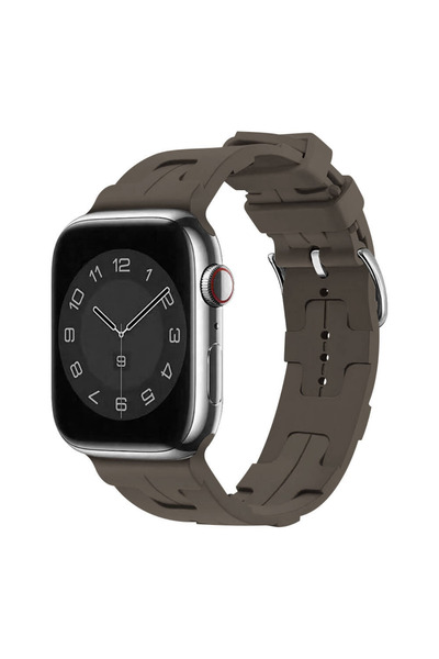 İncisoft Apple Watch Seri 2/3/4/5/6/7/8/9/Se 38mm-40mm-41mm Uyumlu New Hermes...