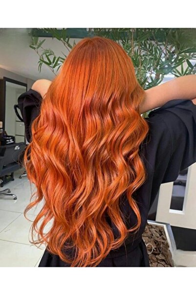 AKOLİFE 2-piece Ultra Volume Copper Color Hairpiece Set - Washable and Heat Resistant