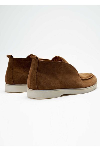 Boris Becker Camel Color Suede Boots