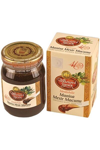 Macun-i Mesir Manisa Mesir Macunu 400gr Cam Kavanoz (12 Lİ SET)