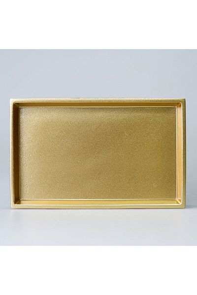 Selim Diora Rectangular Small Tray Gold