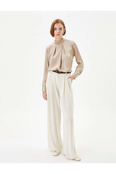 Koton Damenbekleidung Bluse Beige