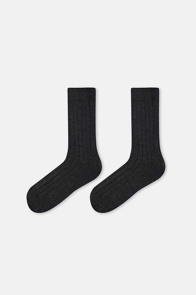 Dagi Anthracite Men's Premium Bamboo Winter Socks