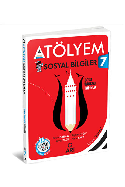 Komisyon 7. Sınıf Sosyal Bilgiler Soru Bankası Atölyem Arı Yayın (Güncel İçeriğe Sahiptir)