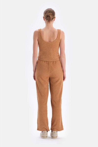 Dagi Pantaloni Camel Chenille