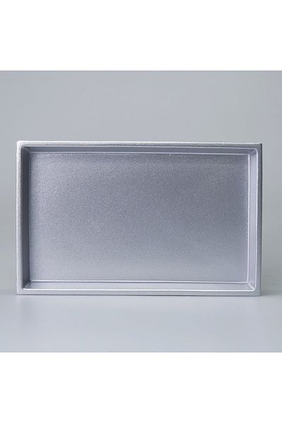 Selim Diora Rectangular Small Tray Silver