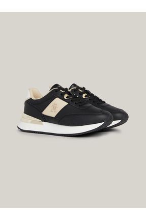 Tommy Hilfiger Kad n Marka Logolu Ba c kl Kayd rmaz Tabanl Gunluk Siyah Sneaker FW0FW07830 BDS Fiyat Yorumlar Trendyol