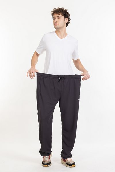 TAMPAP Large Size Men's Sweatpants with Pocket Zipper Blr-08