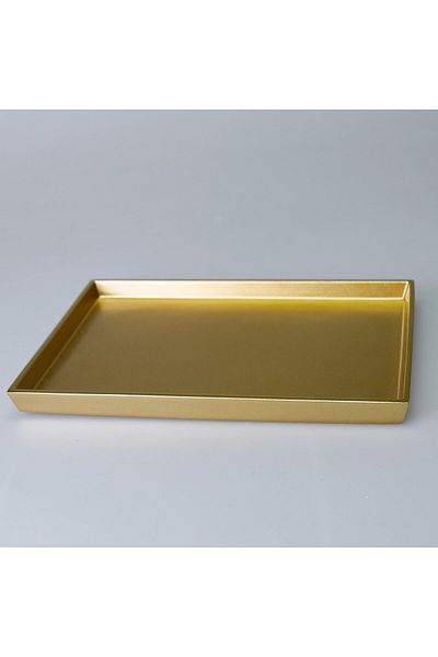 Selim Diora Rectangular Large Tray Gold