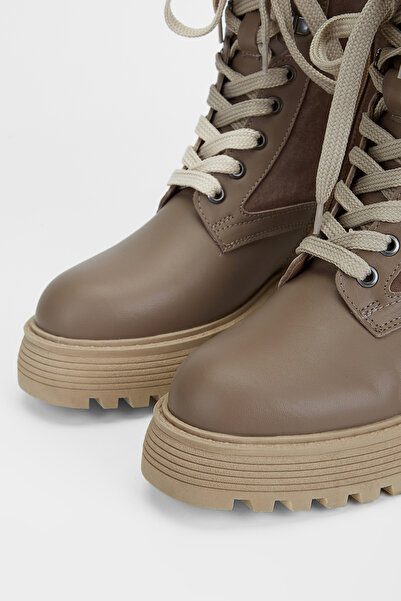 Tamer Tanca Kadın Hakiki Deri Casual Bot 231 1054 Bn Bot Sk23/24