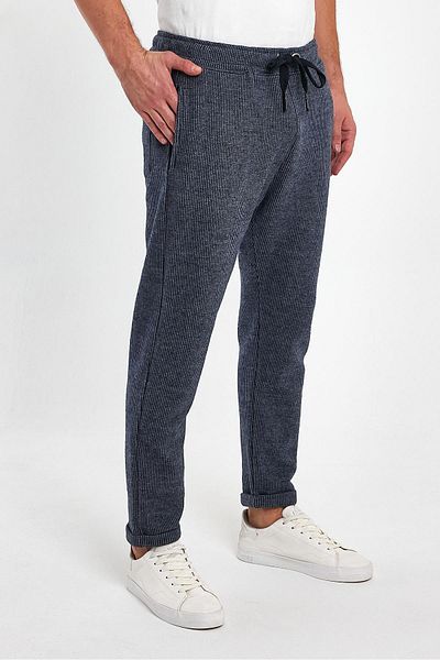 ALEXANDERGARDI LACE-UP DUBLE TROUSERS WITH ELASTIC WAIST (E23-50902)