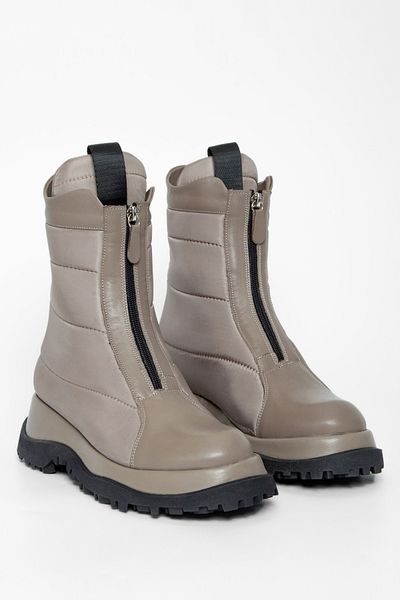 Tamer Tanca Women's Genuine Leather Casual Boots 33 7807 Bn Boots Sk23/24