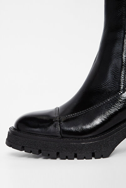 Tamer Tanca Kadın Hakiki Deri Casual Bot 33 27512 Bn Bot Sk23/24