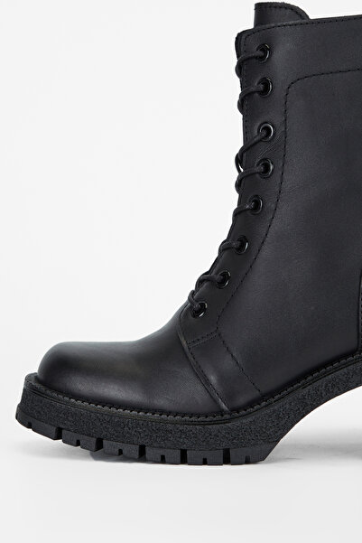 Tamer Tanca Kadın Hakiki Deri Casual Bot 775 8259 Bn Bot Sk23/24