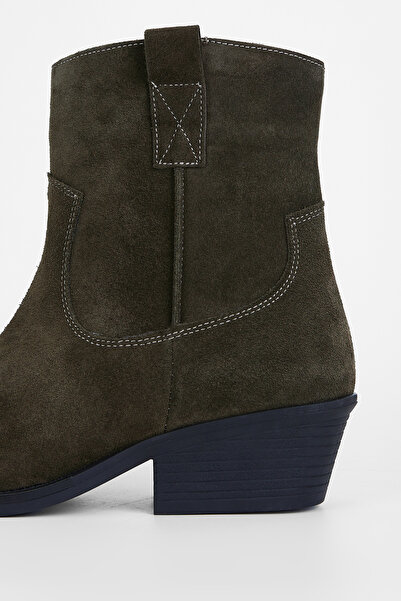 Tamer Tanca Kadın Hakiki Deri Western Bot 231 2065 Bn Bot Sk23/24