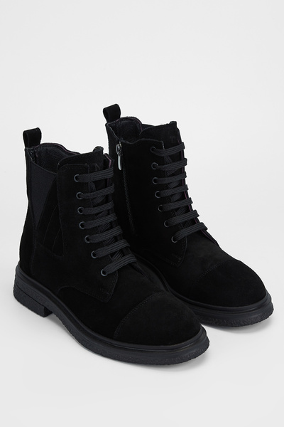 Tamer Tanca Kadın Hakiki Deri Casual Bot 824 7007 Bn Bot Sk23/24