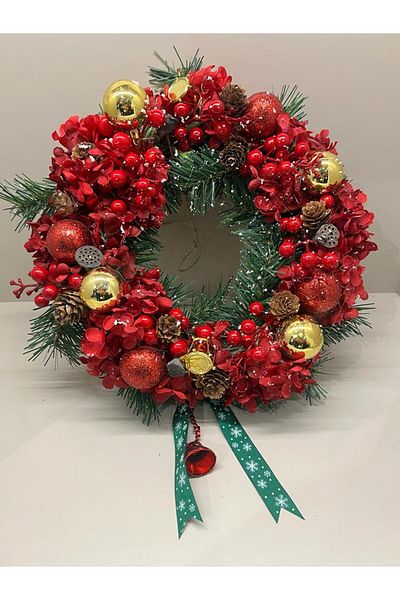TASARIMHMODA Ornament pentru ușă Concept de Anul Nou Aur