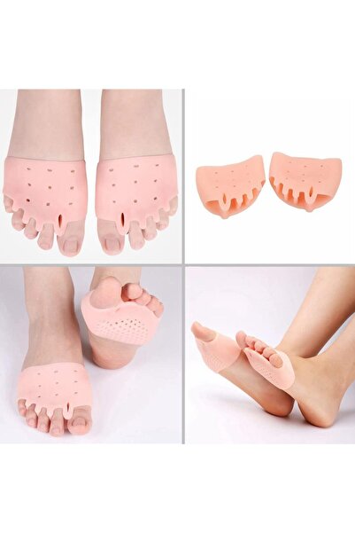 Genel Markalar Jel ayak parmağı düzleştirici, ayak parmağı ayırıcısilikon Valgus düzeltici jel parmak ayırıcı, ayak