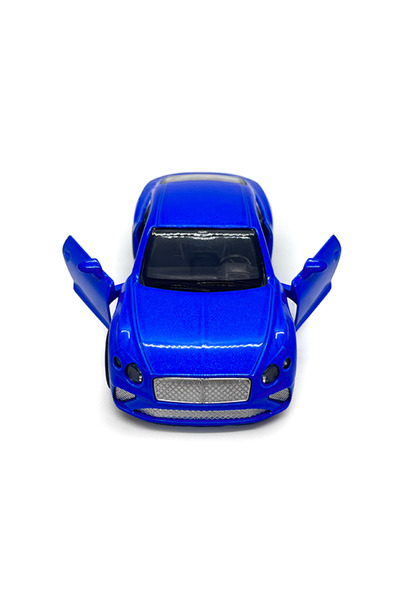 Gokidy Diecast Metal Çek Bırak Araba - Parlement Mavisi