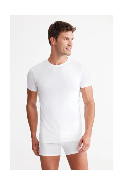 Kom Enzo Crew Neck Modal Men's T-shirt 002