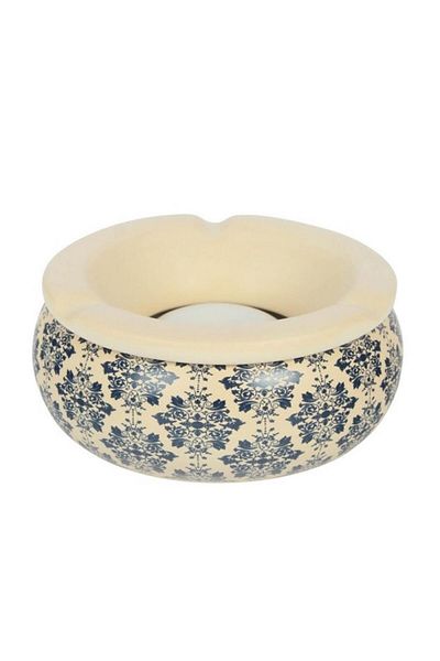 ANGELO Ceramic Home Ashtray Elegance Pattern 15cm